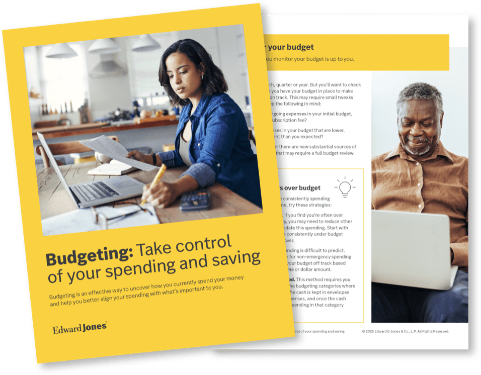Budgeting: Take control of your spending and saving | Edward Jones