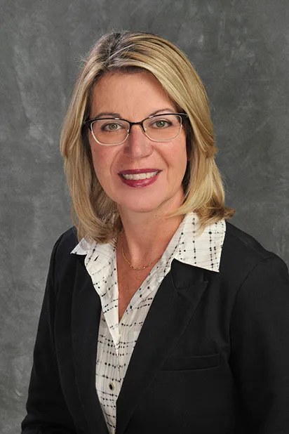  Tina Hrevus' head shot.
