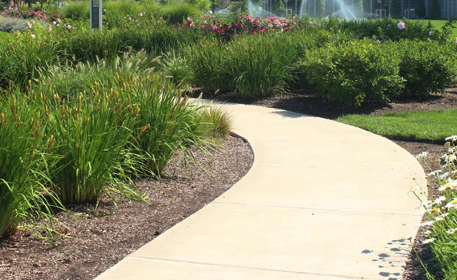 St. Louis North Campus walkway.